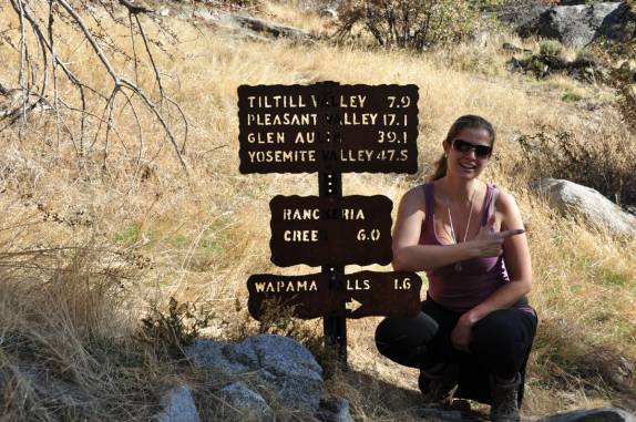 As muitas trilhas no setor de Hetch-Hetchy, no Yosemite National Park, na Califórnia, nos Estados Unidos